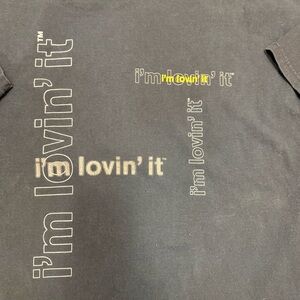 Y2K McDonald’s I’m Lovin’ It Graphic Tee Hanes Heavyweight XL